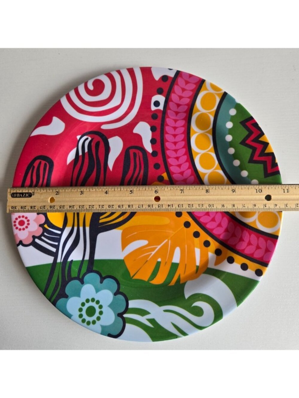 Stephan Roberts' Home Collection 11-inch Viva Mexico Melamine Plates Set Of 5 - Picture 6 of 6